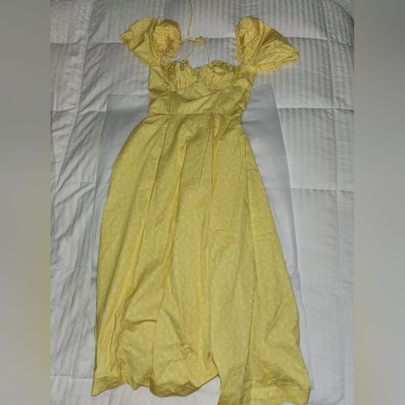 Yellow Floral ''Tallulah' House of CB- Medium - Picture 12 of 13